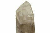 Smoky Quartz Crystal on Metal Stand - Brazil #209256-2